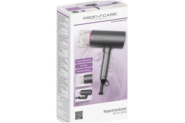 Suszarka PROFI CARE PCHT3073 1600W kolor Szaro-różowy