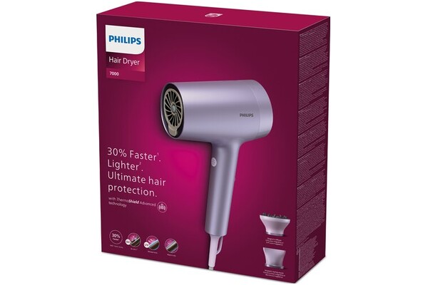 Suszarka Philips BHD720/10 1800W kolor fioletowy