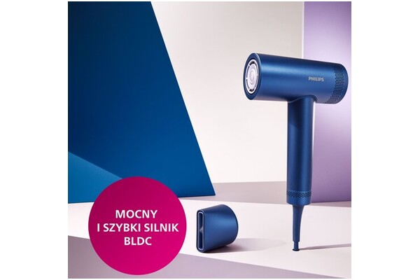 Suszarka Philips BHD839/00 1400W kolor niebieski