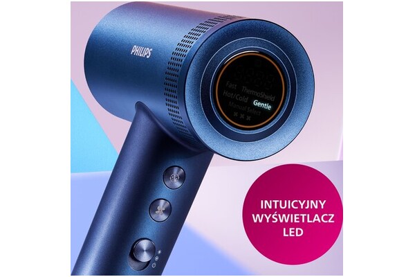 Suszarka Philips BHD839/00 1400W kolor niebieski
