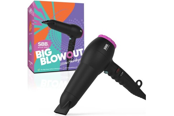 Suszarka SBB SBDR-5000 2200W kolor Czarno-różowy