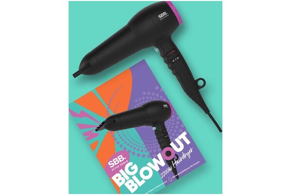 Suszarka SBB SBDR-5000 2200W kolor Czarno-różowy