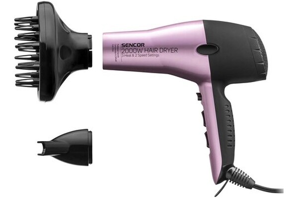 Suszarka SENCOR SHD6700VT 2000W kolor Czarno-różowy