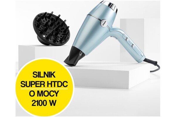 Suszarka BaByliss D773DE 2100W kolor niebieski