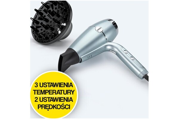 Suszarka BaByliss D773DE 2100W kolor niebieski
