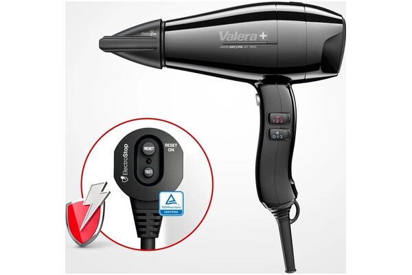 Suszarka Valera Secure Jet 7600 2000W kolor czarny