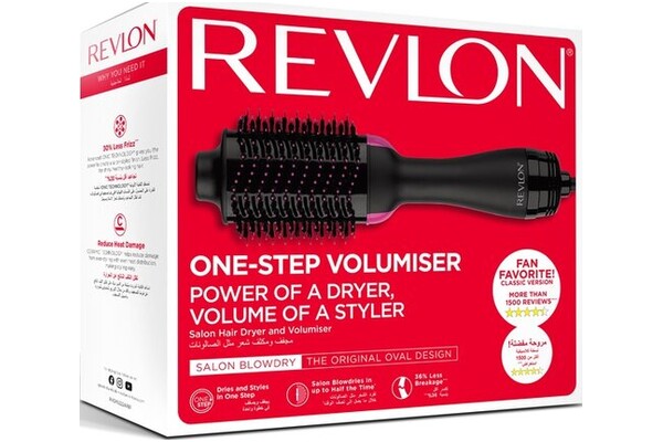 suszarko-lokówka Revlon RVDR5222E 800W kolor Czarno-różowy