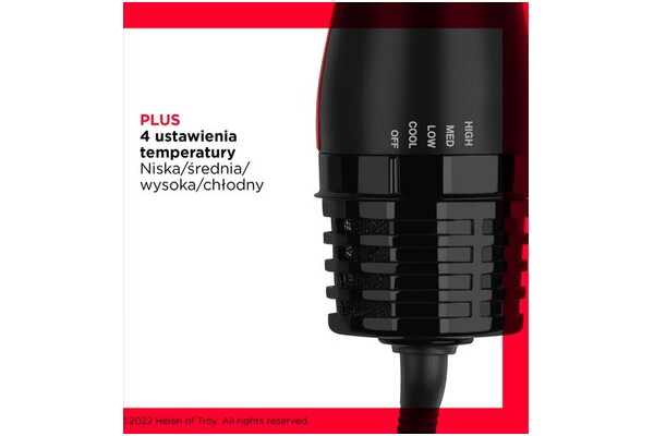 suszarko-lokówka Revlon RVDR5298E 820W kolor czarny