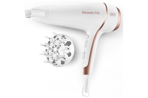 Suszarka BEAUTYME HD701 2400W kolor biało-złoty