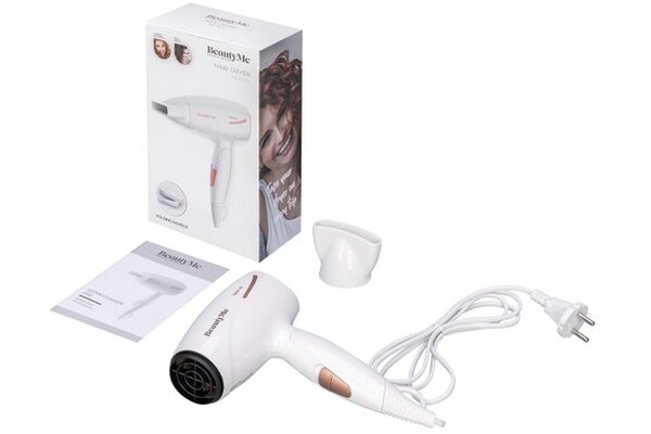 Suszarka BEAUTYME HD501 1600W kolor biały