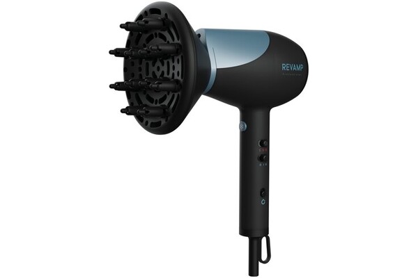 Suszarka ReVamp DR-6000 1800W kolor czarno-niebieski