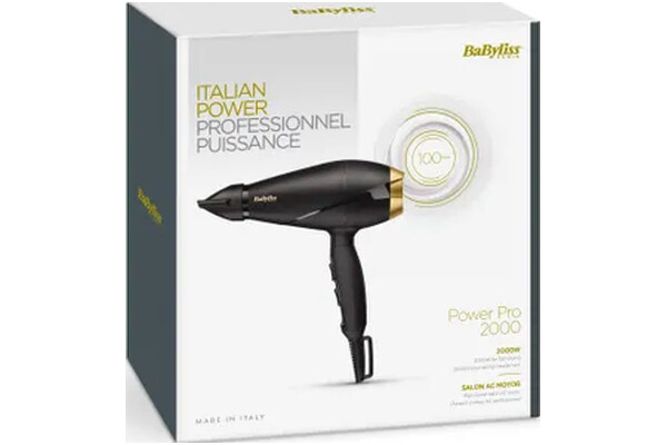 Suszarka BaByliss 6704E 2000W kolor czarny