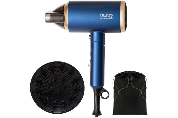 Suszarka Camry CR2268 1800W kolor niebiesko-czarny