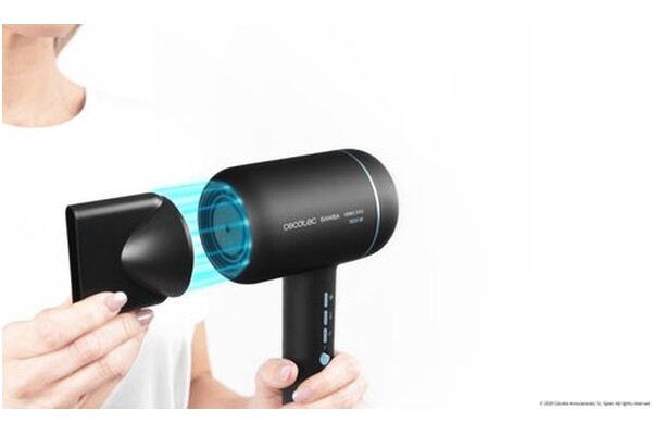 Suszarka Cecotec IoniCare 6000 1800W kolor czarno-niebieski