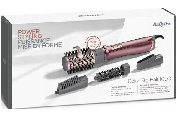 suszarko-lokówka BaByliss AS960E 1000W kolor Różowo-szary