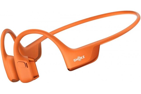 Słuchawki AfterShokz OpenRun Pro Przewodnictwo kostne Bezprzewodowe pomarańczowy