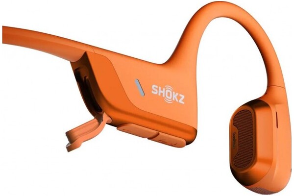 Słuchawki AfterShokz OpenRun Pro Przewodnictwo kostne Bezprzewodowe pomarańczowy