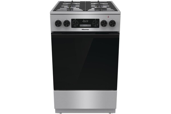 Kuchnia Hisense HKS5D71XMPF płyta gazowa, piekarnik elektryczny