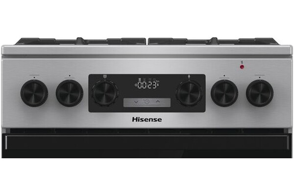 Kuchnia Hisense HKS5D71XMPF płyta gazowa, piekarnik elektryczny