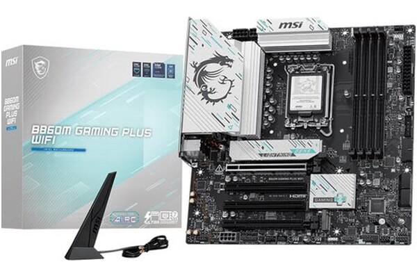 Płyta główna MSI B860M Gaming Plus WiFi Socket 1851 Intel B860 DDR5 microATX