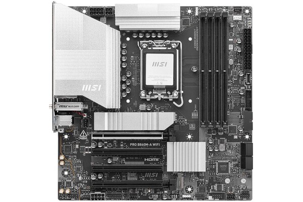 Płyta główna MSI B860MA Pro WiFi Socket 1851 Intel B860 DDR5 microATX