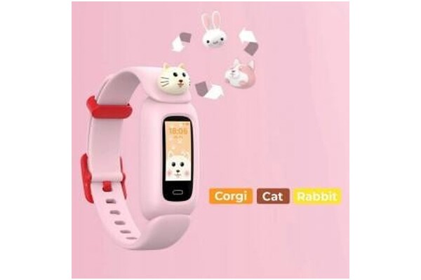 Smartwatch Havit M81 0.96" różowy
