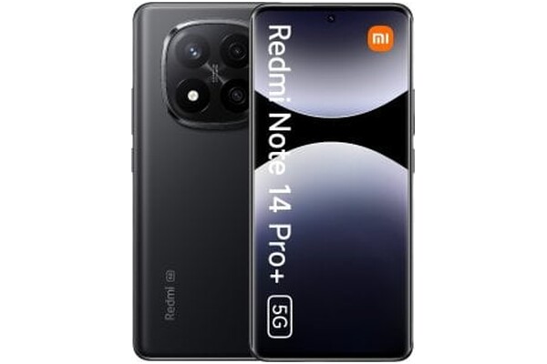 Smartfon Xiaomi Redmi Note 14 Pro+ 5G czarny 6.67" 8.0GB/256.0GB