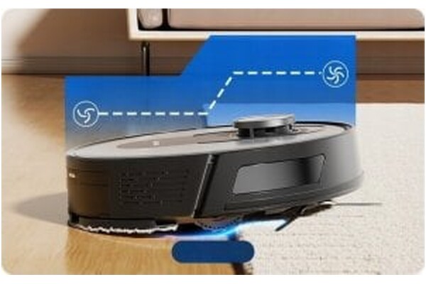 Odkurzacz Proscenic Q8 robot sprzątający z pojemnikiem czarny