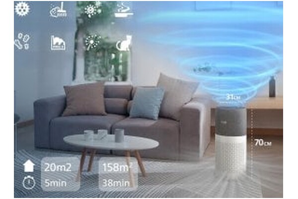 Oczyszczacz powietrza Philips AC423610 szary