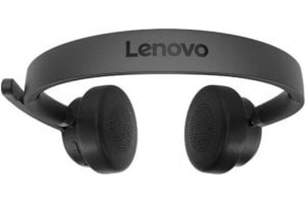 Słuchawki Lenovo VOIP Nauszne Bezprzewodowe czarny