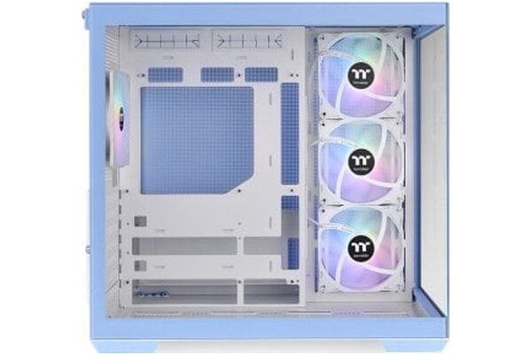 Obudowa PC Thermaltake 38 View TG Midi Tower niebieski