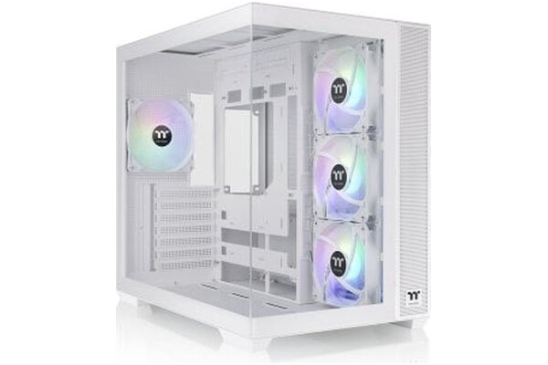 Obudowa PC Thermaltake 38 View TG Midi Tower biały