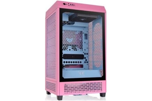 Obudowa PC Thermaltake 200 The Tower Mini Tower różowy