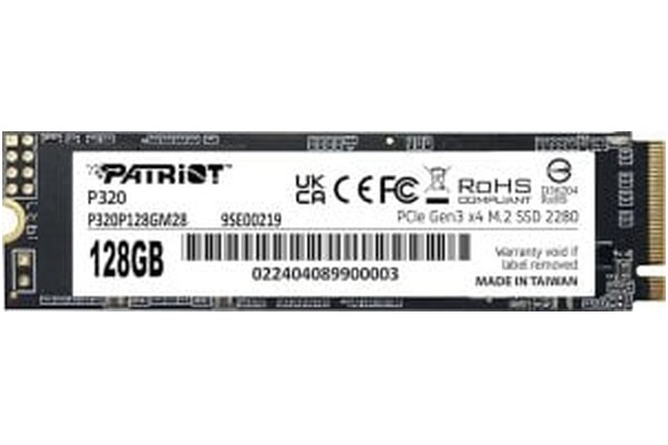 Dysk wewnętrzny Patriot P320 SSD M.2 NVMe 128GB