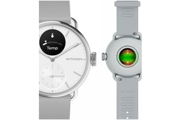 Smartwatch WITHINGS Scanwatch Scan 1.40" biały
