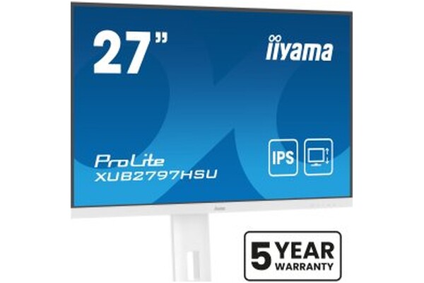 Monitor 27.0" IIYAMA XUB2797HSU-W2 biały