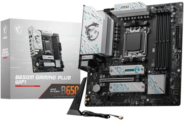Płyta główna MSI B650M Gaming Plus WiFi Socket AM5 AMD B650 DDR5 miniATX