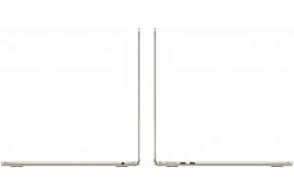 Laptop Apple MacBook Air 13.6" Apple M3 M3 (8 rdz.) 8GB 256GB SSD M.2 macOS złoty