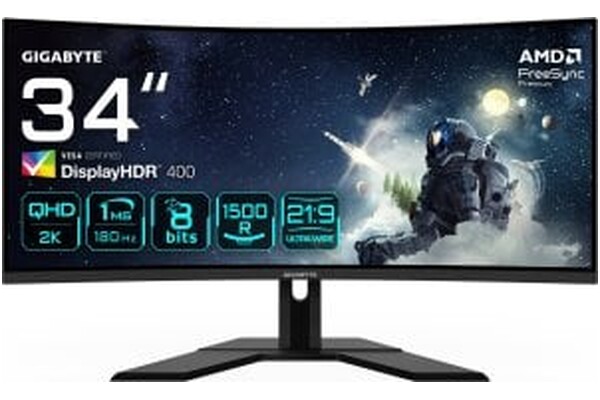 Monitor 34.0" GIGABYTE G34WQCP czarny
