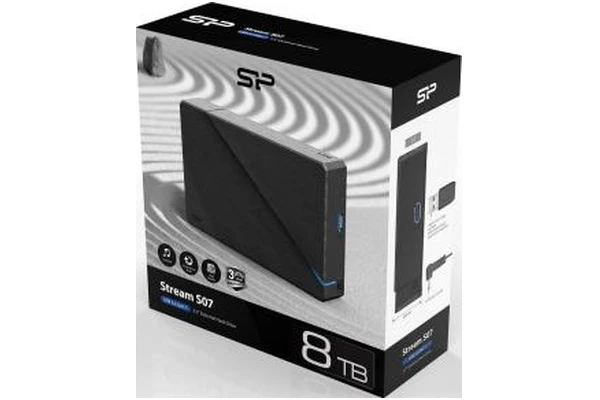 Dysk zewnętrzny HDD Silicon Power Stream 8TB czarny