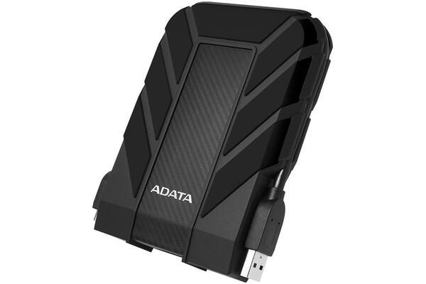 Dysk zewnętrzny HDD Adata HD710P DashDrive Durable 2TB czarno-żółty