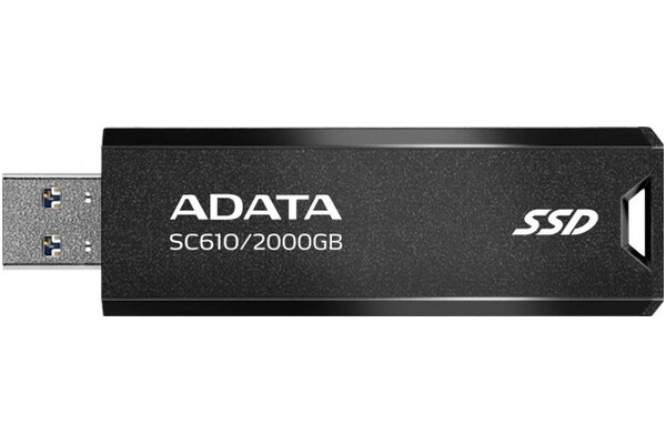 Dysk zewnętrzny SSD Adata SC610 2TB czarny