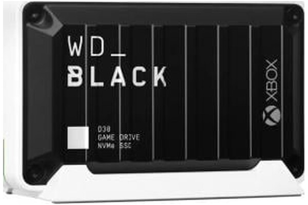 Dysk zewnętrzny SSD WD Black D30 Game Drive 1TB czarno-biały