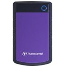 Dysk zewnętrzny HDD Transcend StoreJet 25H3P 2TB Czarno-fioletowy