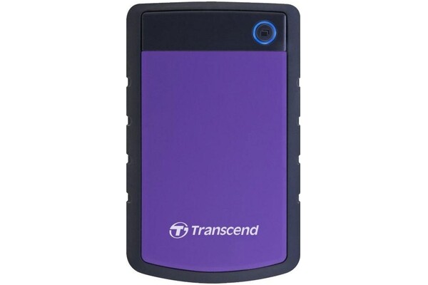 Dysk zewnętrzny HDD Transcend StoreJet 25H3P 2TB Czarno-fioletowy