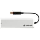 Dysk zewnętrzny SSD Transcend JetDrive 825 480GB srebrny