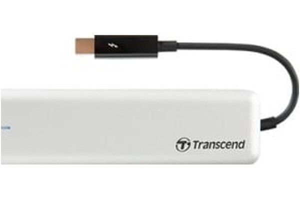 Dysk zewnętrzny SSD Transcend JetDrive 825 480GB srebrny