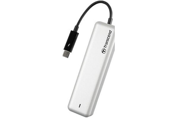 Dysk zewnętrzny SSD Transcend JetDrive 825 480GB srebrny