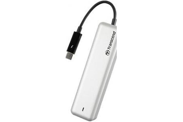 Dysk zewnętrzny SSD Transcend JetDrive 855 480GB czarno-srebrny