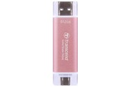 Dysk zewnętrzny SSD Transcend ESD310P 512GB różowy